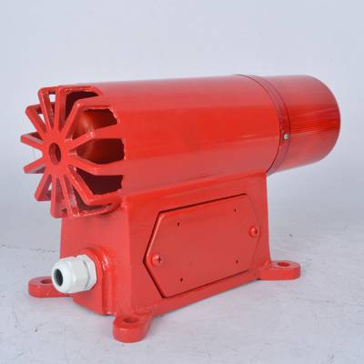 安全耐用CDJ型聲光報警器AC220V70W、報警燈VGM-G220紅色旋轉(zhuǎn)帶燈帶聲220VAC廠家